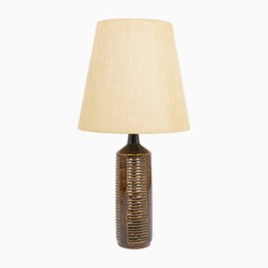 Seetangfarbene Dl/27 Tischlampe von Linnemann-Schmidt für Palshus, 1960er