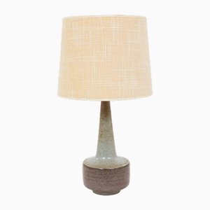 Brown and Grey Dl/46 Table Lamp by Linnemann-Schmidt for Palshus, 1960s