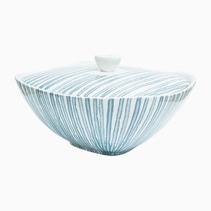 Mid-Century Striped Tureen from Luneville, 1960s