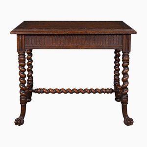 Mesa de recibidor escocesa de roble