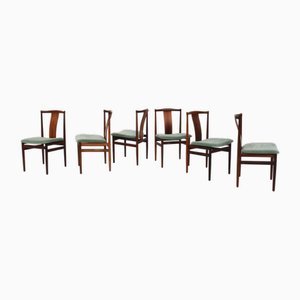 Danish Chairs in Rosewood by Henning Sørensen for Danex, Denmark, 1968, Set of 6
