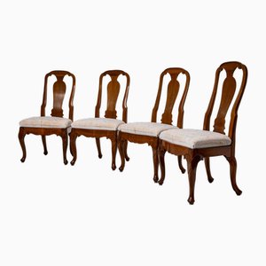 George II Dining Chairs, 18th Century, Set of 4
