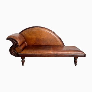 Art Deco Chaiselongue aus Schafsleder, 1925