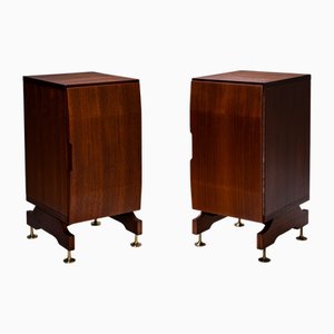 Bedside Cabinets attributed to Vittorio Dassi, Italy, 1960s, Set of 2