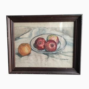 Asquiedge, Nature Morte, 1931, Aquarelle