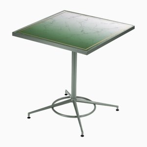Praga Sage Printed Glass Table by Mambo Unlimited Ideas