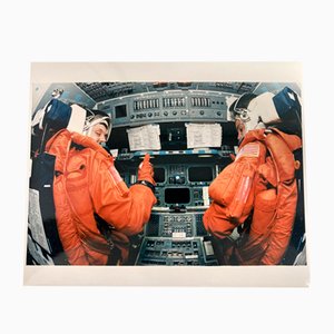 Nasa Mission STS-88, 1998, Original Film Photograph, Framed