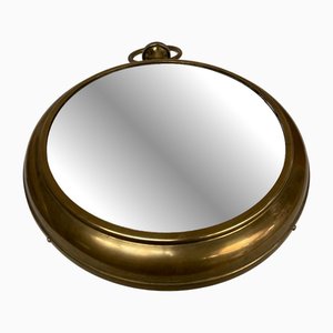 Wandspiegel in Form einer Taschenuhr, 1950er