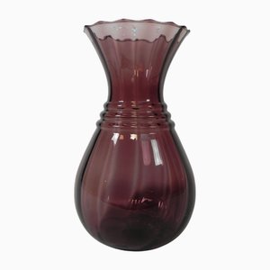 Lila Art Deco Vintage Vase, 1930er
