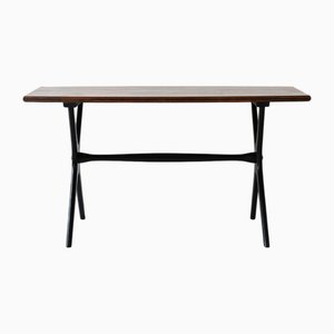 Table Basse Scandinave avec Pieds Noirs, 1960s