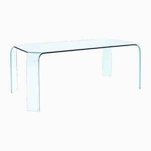 Fiam Glass Dining Table by Vittorio Livi, 1987