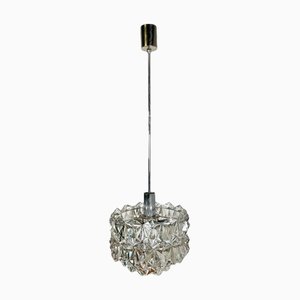 Vintage Crystal Ceiling Light from Kinkeldey