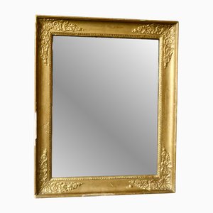 Großer französischer antiker goldener Spiegel