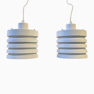 Danish Modern Pendant Lights by Knud Christensen, 1970s, Set of 2