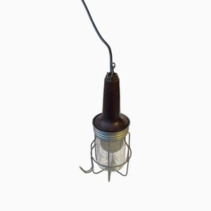 Vintage Industrial Bakelite Lamp from Nordisk Solar, 1950s