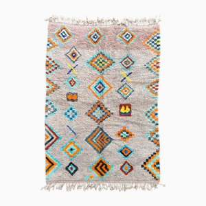 Vibrant Handwoven Berber Rug, 1990s