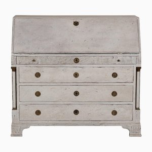 Secretaire with Carvings and Columns