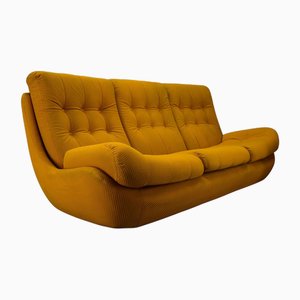 Atlantis Three-Seater Sofa in Yellow, 1960s