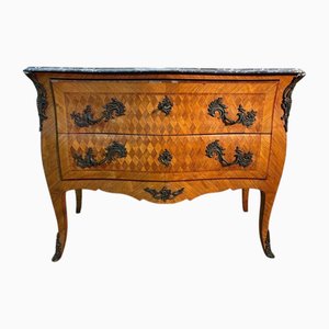 Louis Xv Style Marquetry Chest of Drawers