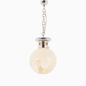 Italian Modern Hanging Lamp from Mazzega, 1970s