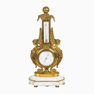 Napoleon III Barometer in Gilt Bronze