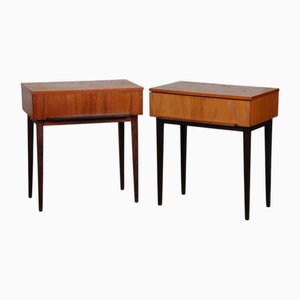 Comodini in legno di Up Zavody, anni '60, set di 2