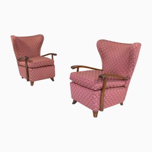 Set of Lounge Chairs by Maurizio Tempestini, 1940s