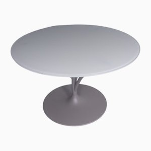 Acacia Cs4071 Fixed Table in Glass and Metal from Calligaris