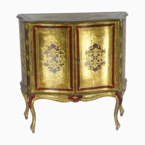 Vergoldete italienische Florentiner Kommode