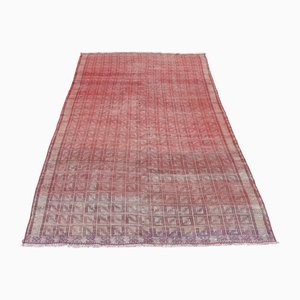 Vintage Turkish Handmade Wool Kilim Rug