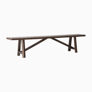 Sculptural Bench attributed to Olavi Hanninen for Mikko Nupponen, Finland, 1950s