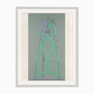 Roger Nellens, Composition, 1972, Screenprint