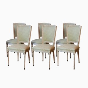 Sedie da pranzo antiche, Francia, fine XIX secolo, set di 6