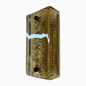 Lámpara de pared Mid-Century de cristal de Vitrika, Dinamarca, años 60