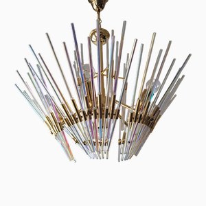 Lampadario attribuito a Gaetano Sciolari per Stilkronen, anni '60