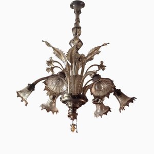 Lustre en Verre Murano, Italie, 1930s