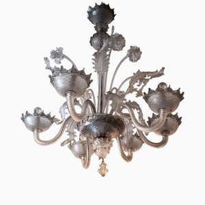Lustre en Verre Murano, Italie, 1930s