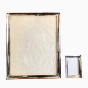 Silver Photo Holders, 1975, Set of 2