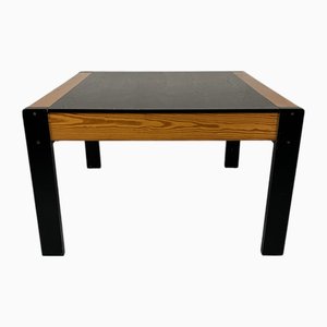 Brown and Black Wooden Table from Tisettanta, 1970s