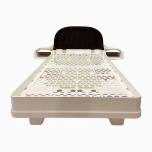 Cama era espacial vintage con estructura de James Seccombe, años 1979