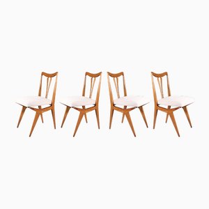 Chaises par Giuseppe Scapinelli, 1960s, Set de 6