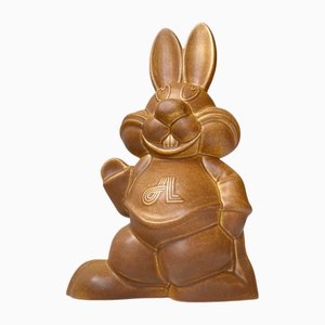 Vintage Jumbo Bunny Spardose aus Keramik von Søholm, 1980er