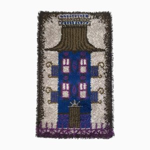 Danish Wool Wall Rug by Ege Taepper, Denmark, 1970s