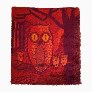 Danish Wool Wall Rug by Ege Taepper, Denmark, 1970s