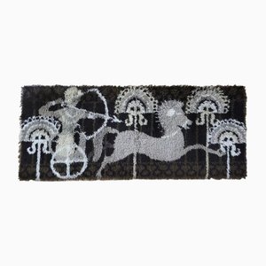 Dänischer Wandteppich aus Wolle, Dänemark, 1970er