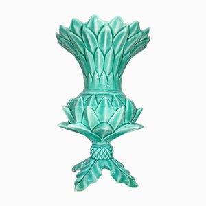 Jarrón de cerámica Manises. España, años 70, años 60