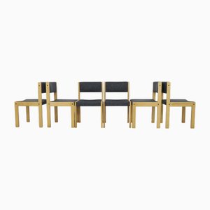Chaises de Salle à Manger attribuées à Cees Braakman pour Pastoe, 1970s, Set de 6