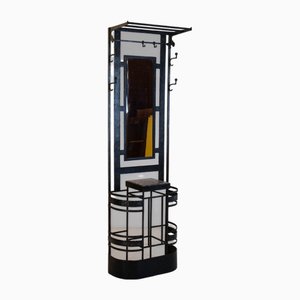 Schmiedeeiserne Garderobe, Belgien, 1925