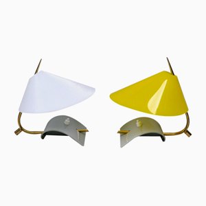 Lampes de Bureau en Laiton, Autriche, 1950s, Set de 2