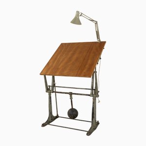Table à Dessin en Fonte, 1950s